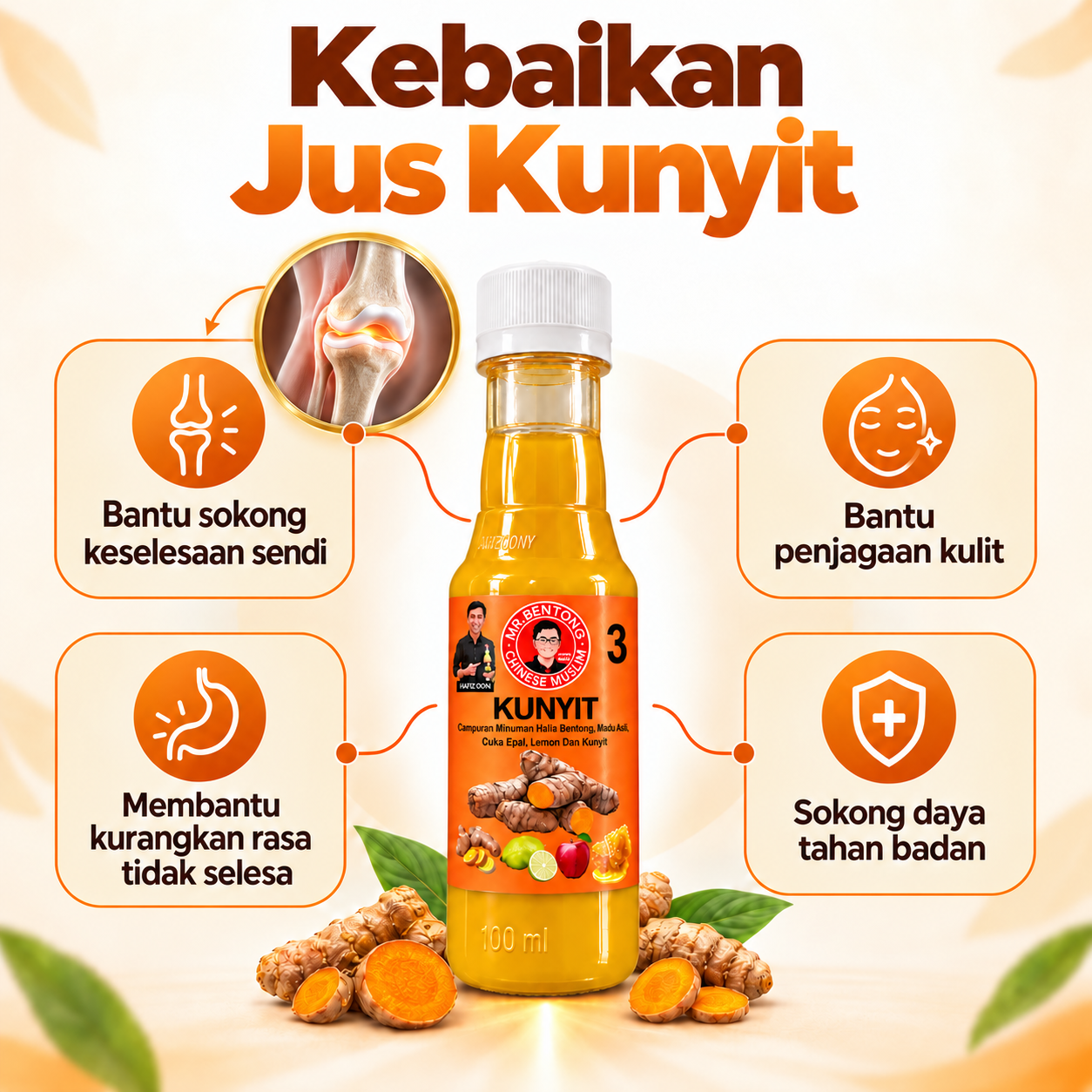 Kelebihan Jus Kunyit Bentong